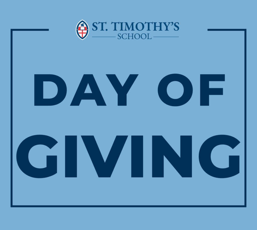 St. Timothy's Day of Giving logo