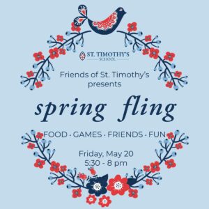 Spring Fling event invitation