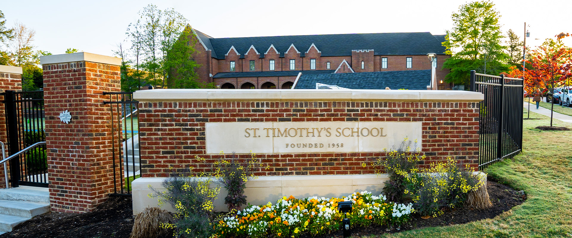 St. Timothy's School front sign