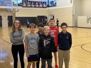 St. Timothy's students at Junior Classical League's Certamen Tournament